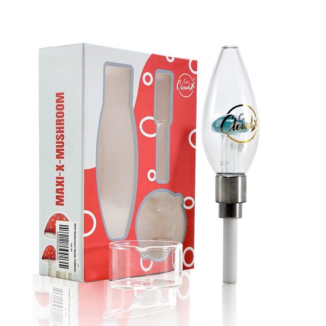 Mini Mushroom Oval Matrix Nectar Collector | Dab Straw