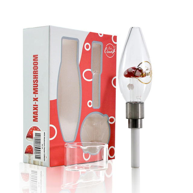 Mini Mushroom Oval Matrix Nectar Collector | Dab Straw