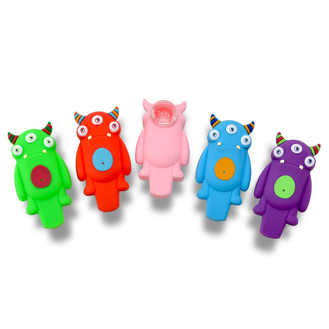 4" Silicone Monster Hand Pipe