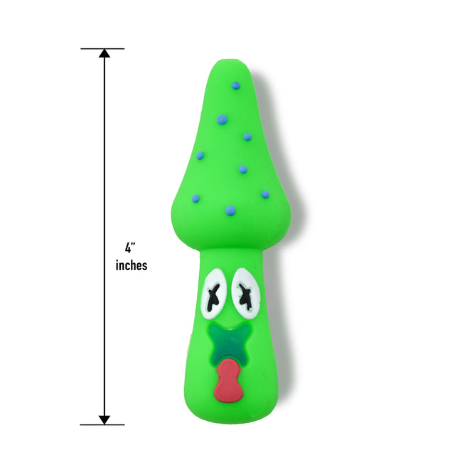 3.5 Mini Silicone Mushroom Pipe (6pcs/$3.00ea)