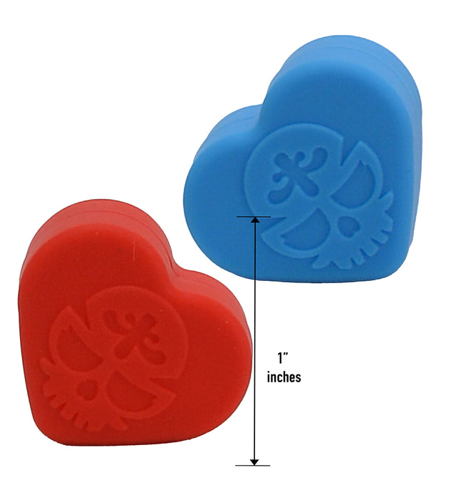 10 ML Silicone Heart Jar (50pcs/$0.90ea)