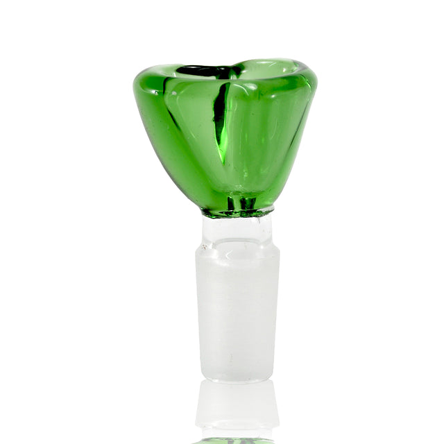 14mm Heart Design Glass Bowls (12 Pcs / $2.50 ea.)