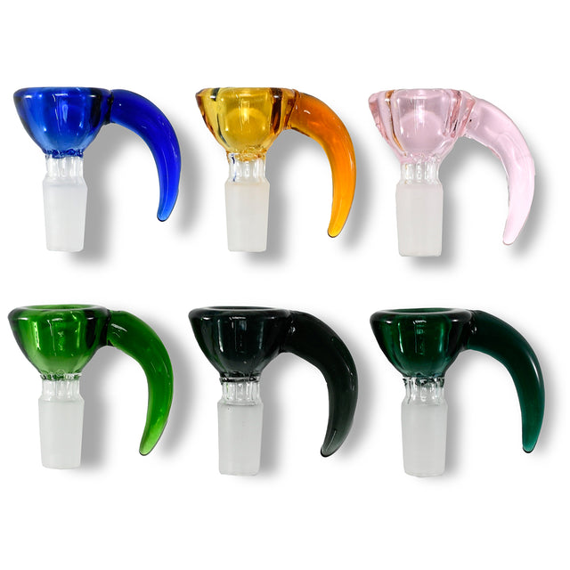 14mm Transparent Color Design Bowls (12 Pcs / $3.00 ea.)