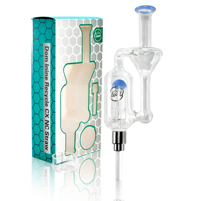 Dom Inline Recycle CX Nectar Collector Straw – Smooth, Filtered Dabbing