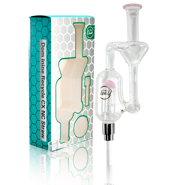 Dom Inline Recycle CX Nectar Collector Straw – Smooth, Filtered Dabbing