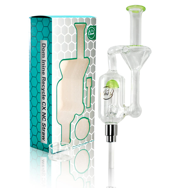 Dom Inline Recycle CX Nectar Collector Straw – Smooth, Filtered Dabbing