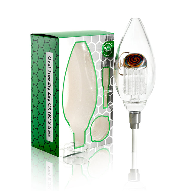 Oval Tree Zig Zag CX Dab Straw Kit– Unique Flame