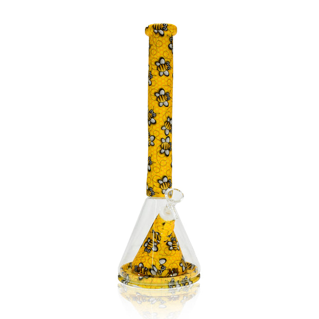 14" Printed Silicone Beaker Waterpipe