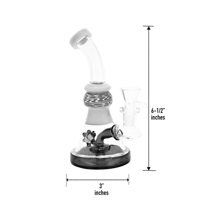 7" Turtle Attached Mini Waterpipe