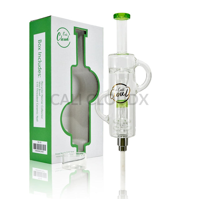 Cali Cloudx Dual DOM Extend CX Recycle Dab Straw Kit– Premium Honey Straw