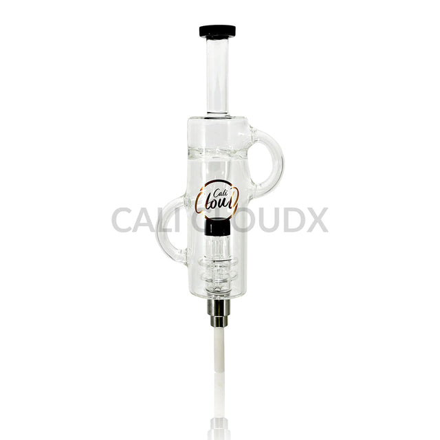 Cali Cloudx Dual DOM Extend CX Recycle Dab Straw Kit– Premium Honey Straw Black