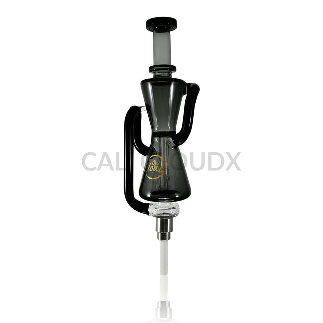 Cali CloudX Dual Dome Extend CX Recycler Premium Dab Straw Kit Black Nectar collector