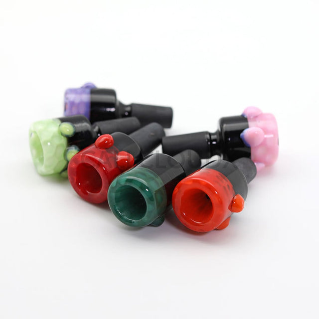 Double Color Honeycomb Glass Bowl 14Mm/18Mm (6Pcs / $6.00 Ea.)