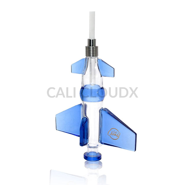 Fighter Jet Nectar Collector | Dab Straw | Dab Tool Blue