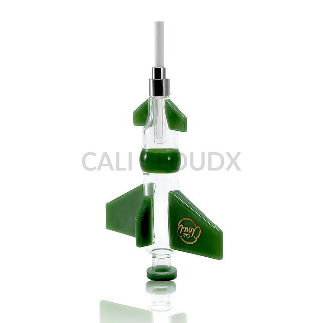 Fighter Jet Nectar Collector | Dab Straw | Dab Tool Green