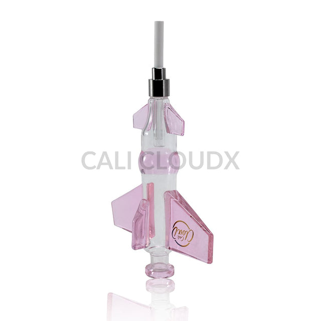 Fighter Jet Nectar Collector | Dab Straw | Dab Tool Pink