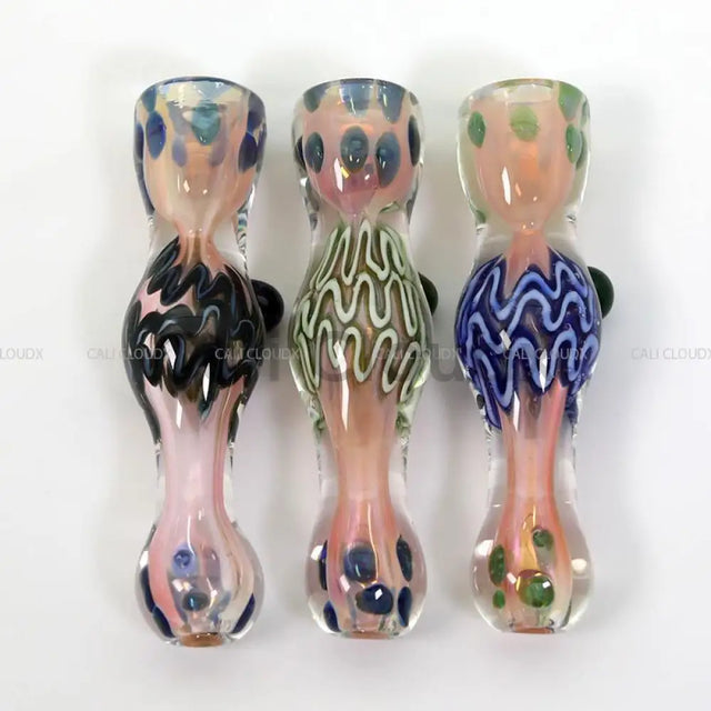 Gold Wave Dot Design - Cali Cloudx Inc