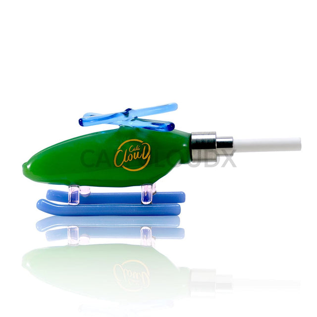 Helicopter Nectar Collector | Dab Tool/ Dab Straw Green Nectar collector