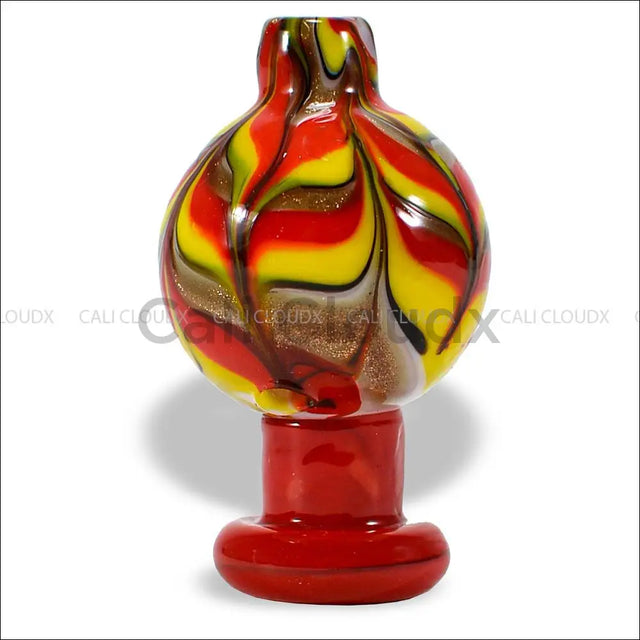 Shiny Brush Swirl Carb Cap - Cali Cloudx Inc
