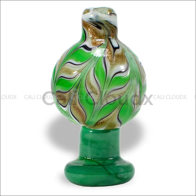 Shiny Brush Swirl Carb Cap - Cali Cloudx Inc