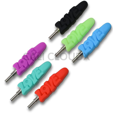 Silicone Mini Love Nectar Collector Assorted Colors