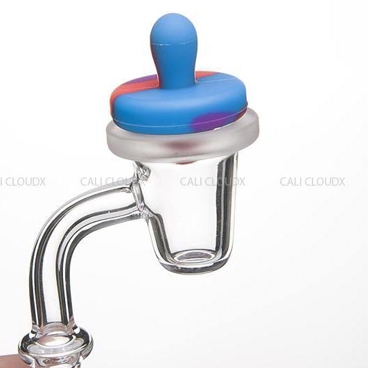 Silicone Spinner Carb Cap- Mix Color - Cali Cloudx Inc