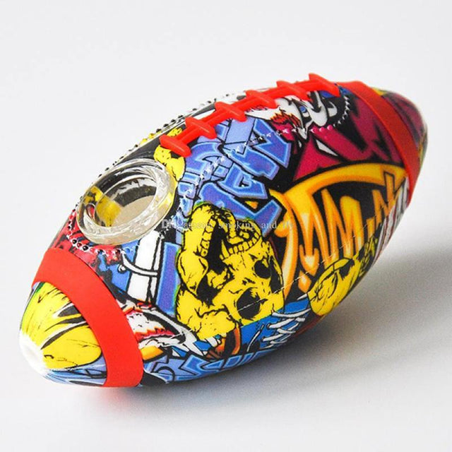 Silicone Elephant Hand Pipe- Assorted Colors - Cali Cloudx Inc