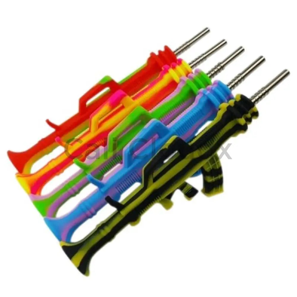 AK-47 Silicone Nectar Collector - Cali Cloudx Inc