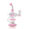 10’ Color Box Design Recycle Water Pipe Pink
