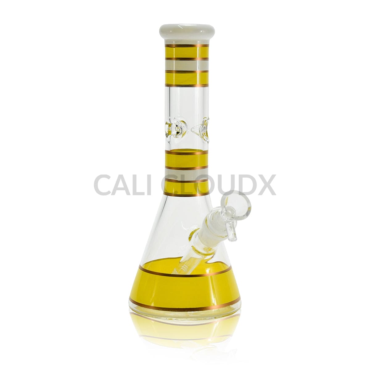 10’’ Color Stripe Glass Waterpipe Assorted Colors