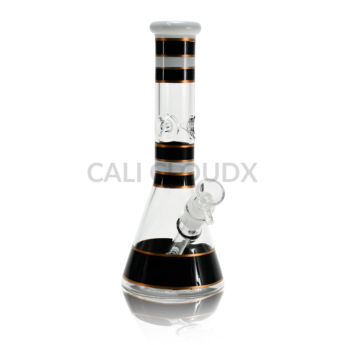 10’’ Color Stripe Glass Waterpipe Assorted Colors