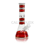 10’’ Color Stripe Glass Waterpipe Assorted Colors