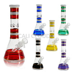10’’ Color Stripe Glass Waterpipe Assorted Colors