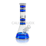 10’’ Color Stripe Glass Waterpipe Assorted Colors
