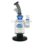 10 Color Tube Tree Perc. Water Pipe By Cali Cloudx Glass