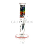 10 Inch Zigzag Color Straight Waterpipe Assorted Colors