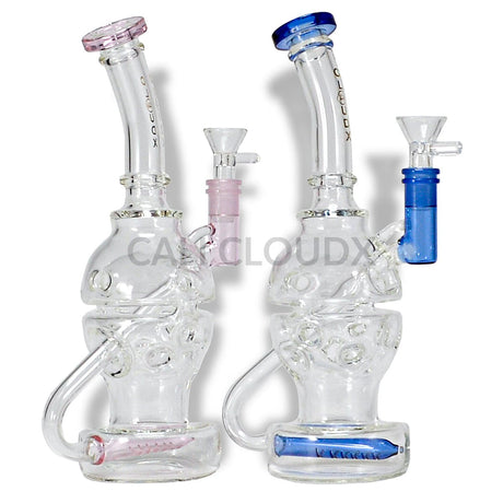 10 Recycle Hole Design Water Pipe By Cali Cloudx Glass