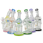 10 Us Color Recycler Dome Waterpipe