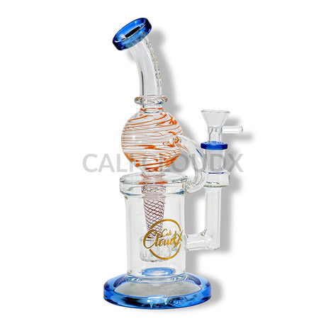 10 Us Color Recycler Dome Waterpipe