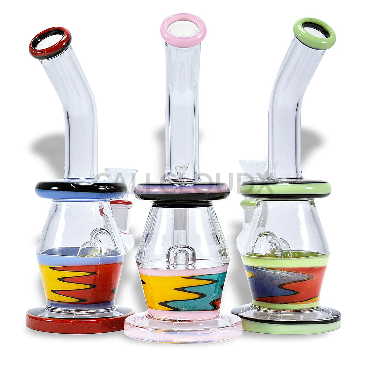 10 Handmade Us Color Water Pipe