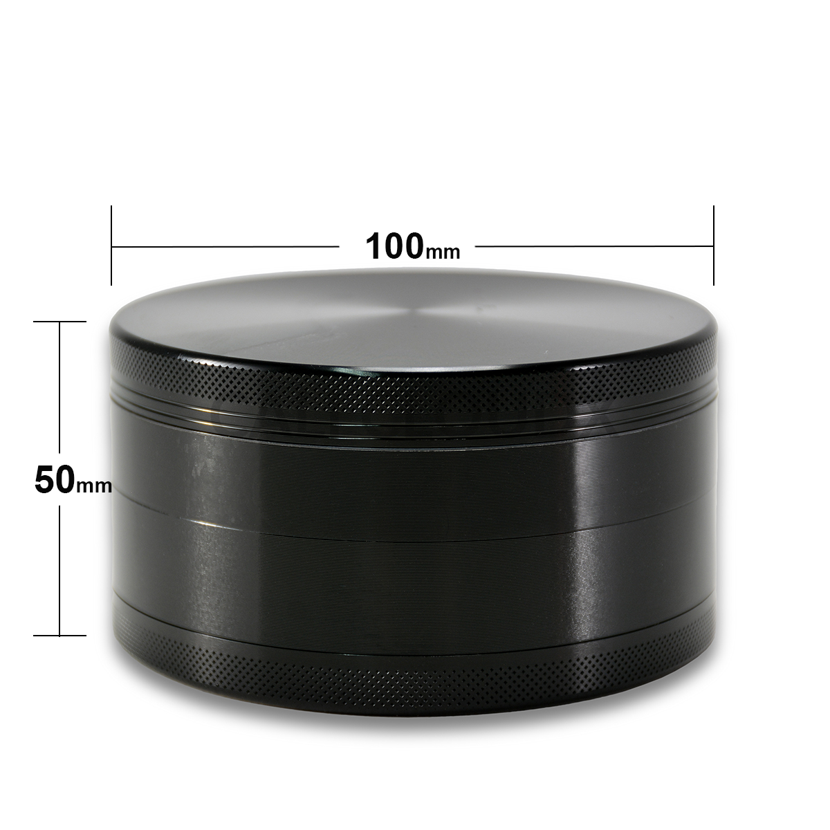 100Mm Round Aluminum Grinder
