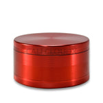 100Mm Round Aluminum Grinder Red
