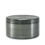 100Mm Round Aluminum Grinder Silver