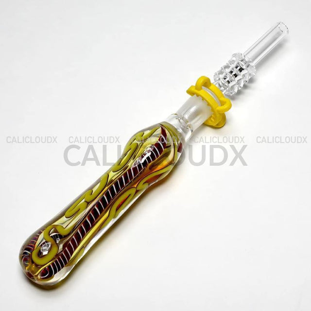 10mm Color Art Design Honey Straw - Cali Cloudx Inc