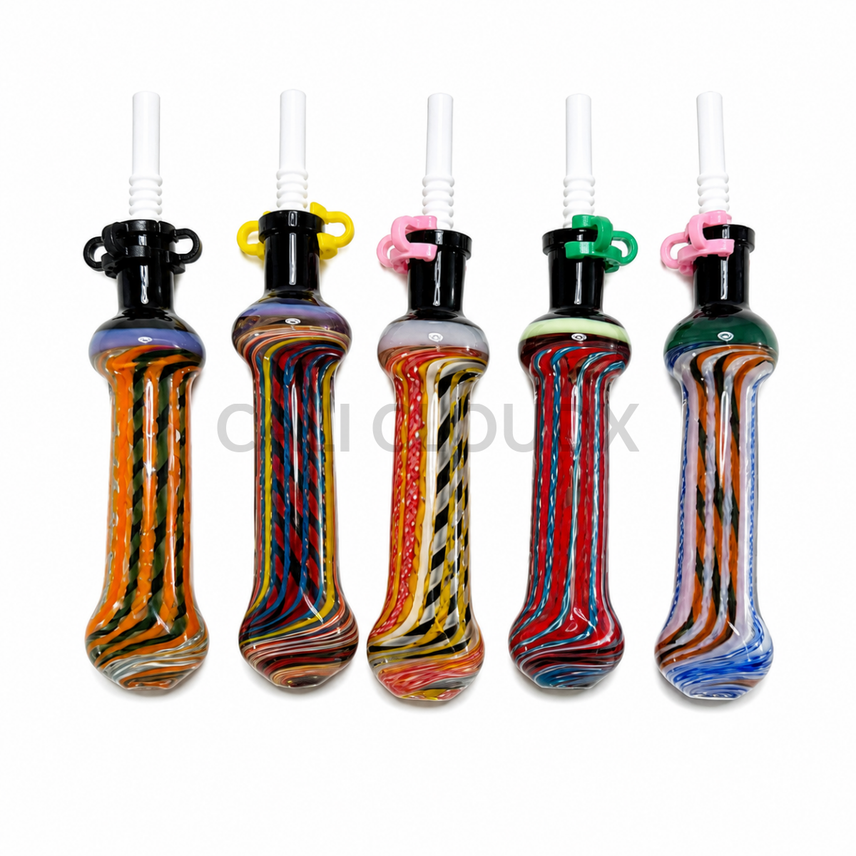 10mm Glass Art Honey Straw - Dabber