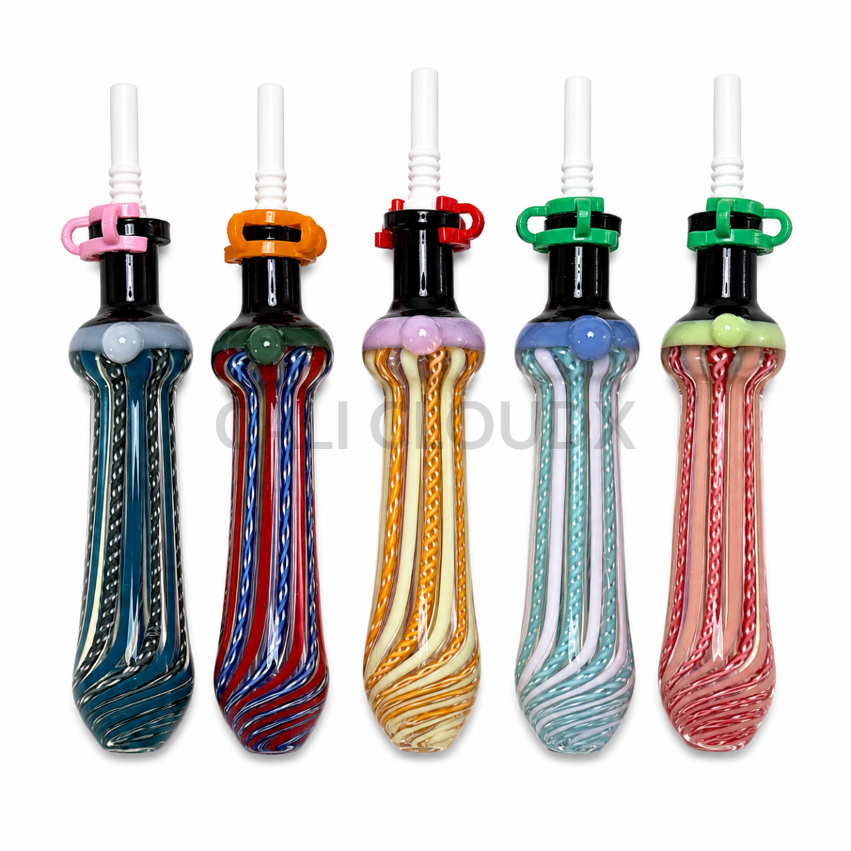 10mm Glass Art Honey Straw - Dabber