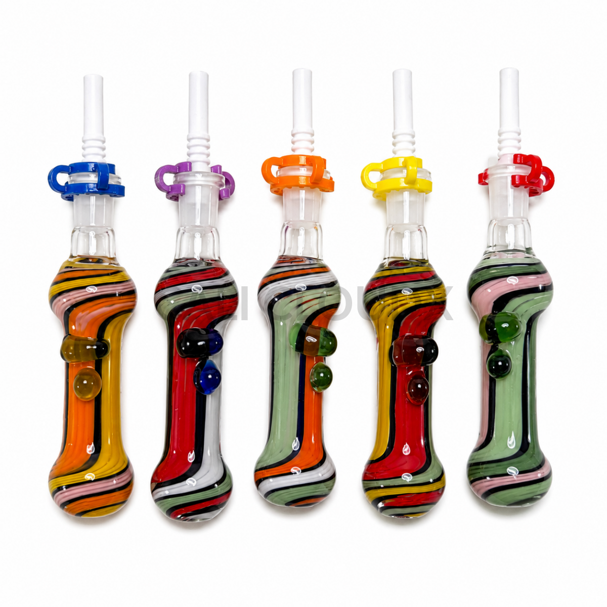 10mm Glass Art Honey Straw - Dabber