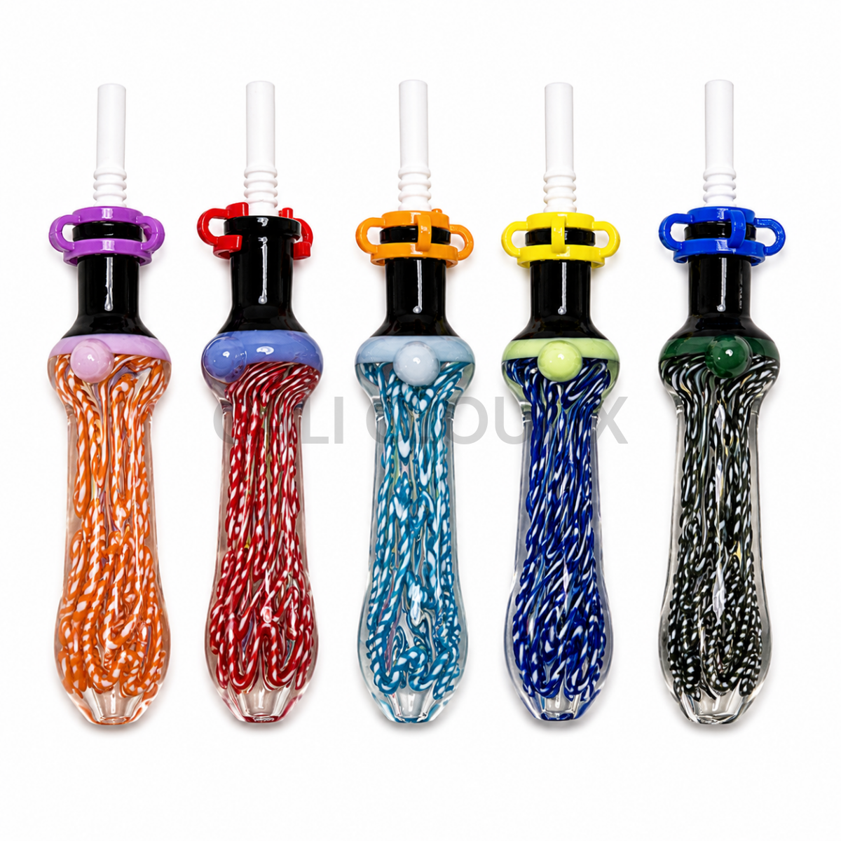10mm Glass Art Honey Straw - Dabber