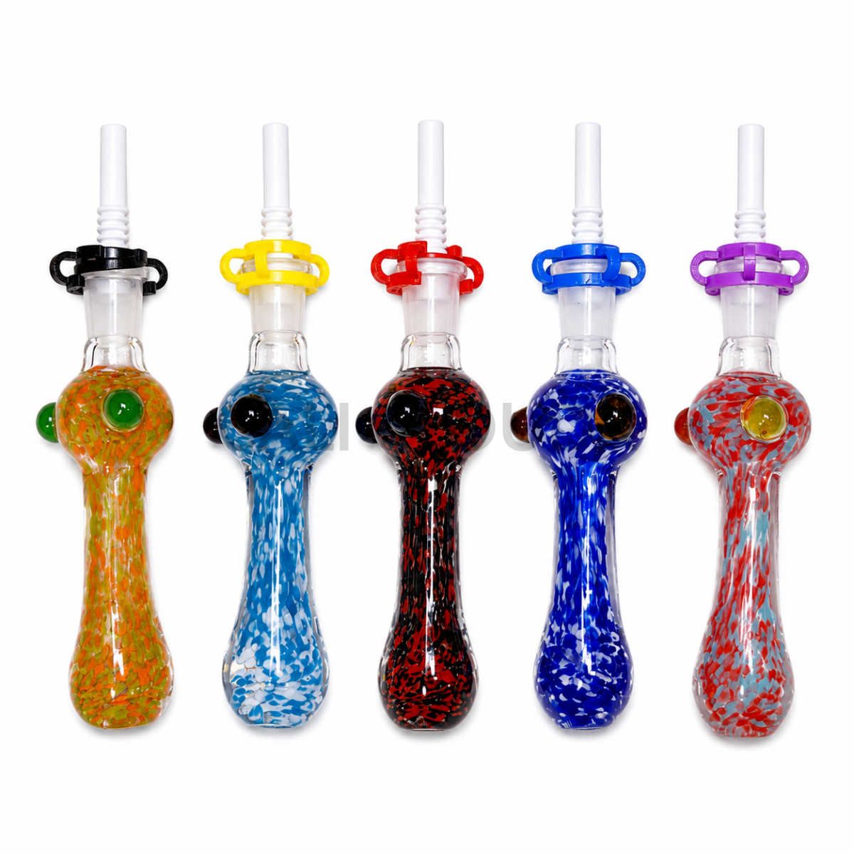 10mm Glass Art Honey Straw - Dabber