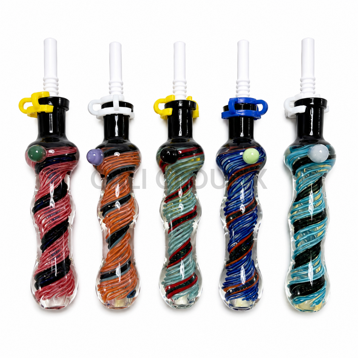 10mm Glass Art Honey Straw - Dabber